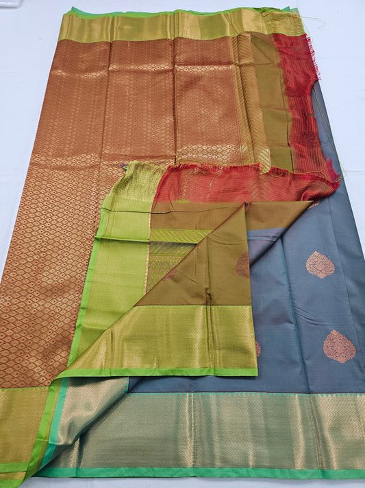 Kanchipuram Blended Trendy Fancy Silk Saree 177