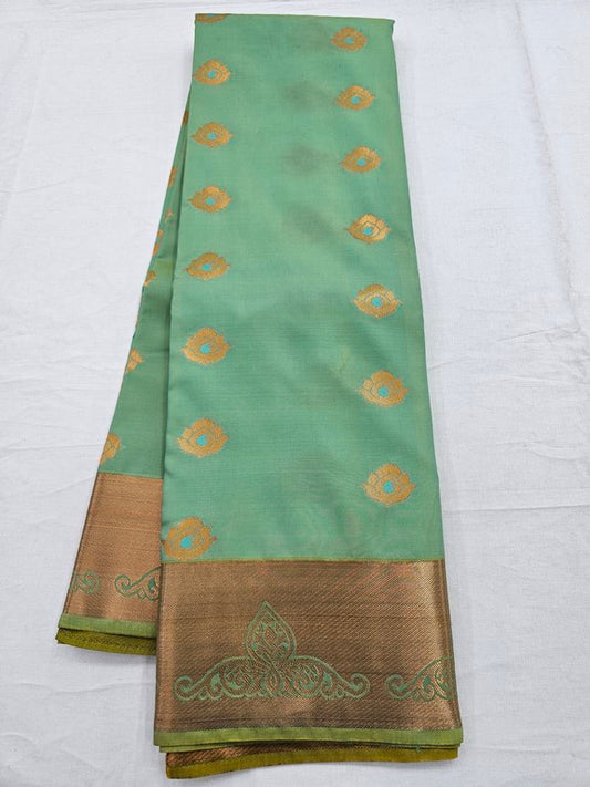 Kanchipuram Blended Trendy Fancy Silk Saree 181