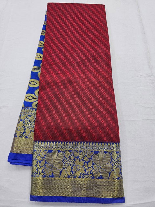 Kanchipuram Blended Trendy Fancy Silk Saree 183