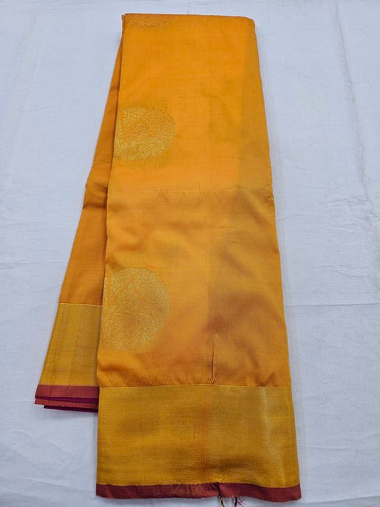 Kanchipuram Blended Trendy Fancy Silk Saree 184