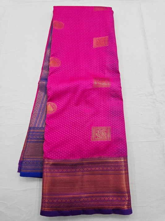 Kanchipuram Blended Trendy Fancy Silk Saree 188