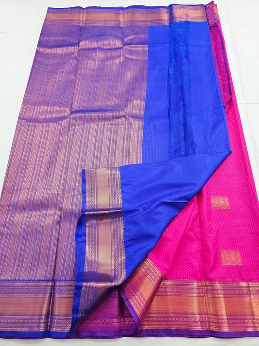 Kanchipuram Blended Trendy Fancy Silk Saree 188