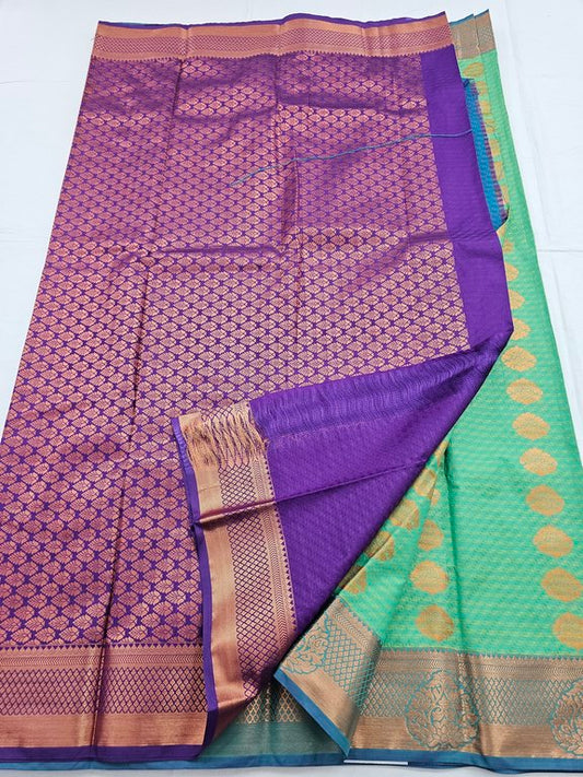 Kanchipuram Blended Trendy Fancy Silk Saree 189