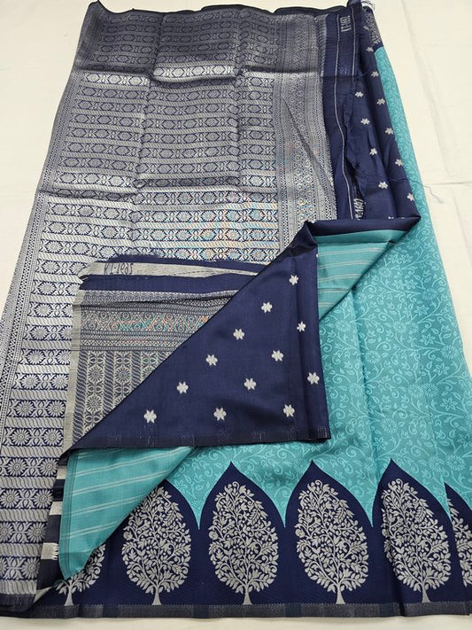 Kanchipuram Blended Trendy Fancy Silk Saree 192