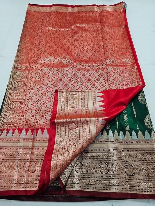 Kanchipuram Blended Trendy Fancy Silk Saree 193