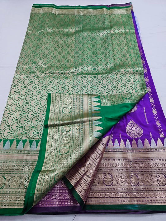 Kanchipuram Blended Trendy Fancy Silk Saree 194