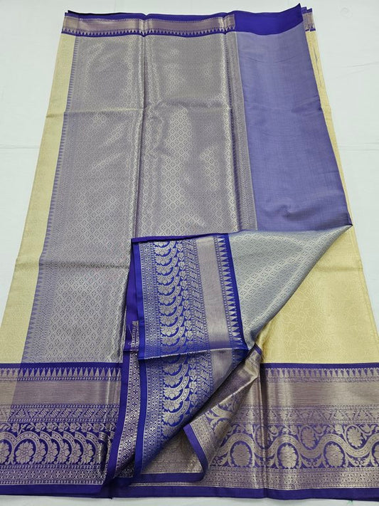 Kanchipuram Blended Trendy Fancy Silk Saree 200
