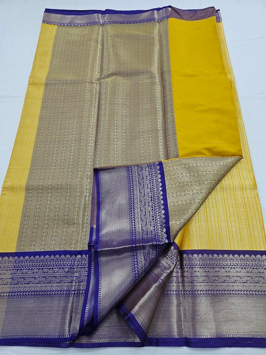 Kanchipuram Blended Trendy Fancy Silk Saree 201