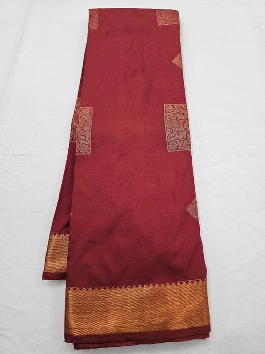 Kanchipuram Blended Trendy Fancy Silk Saree 214