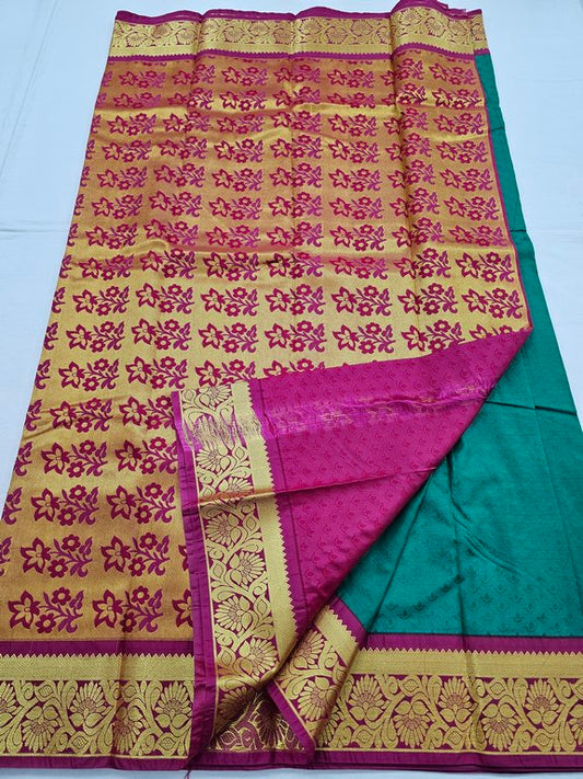 Kanchipuram Blended Trendy Fancy Silk Saree 217