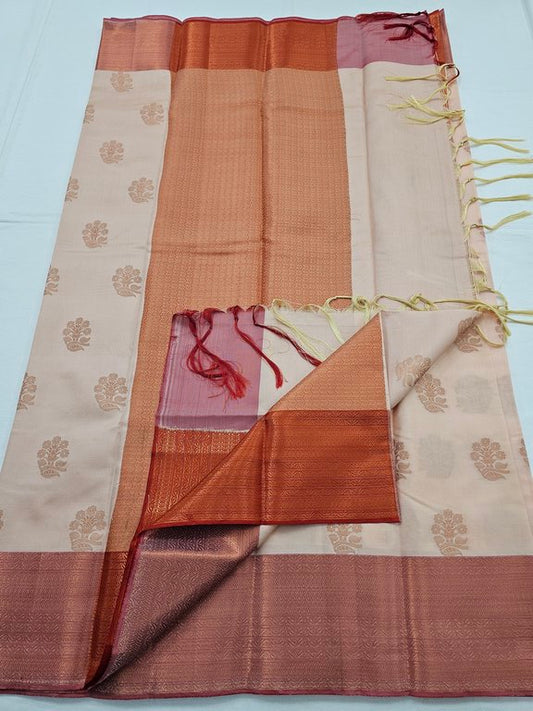 Kanchipuram Blended Trendy Fancy Silk Saree 225