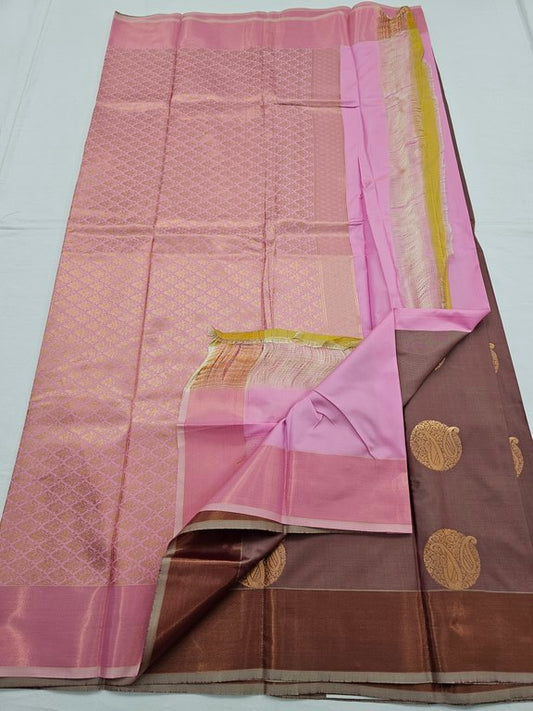 Kanchipuram Blended Trendy Fancy Silk Saree 229