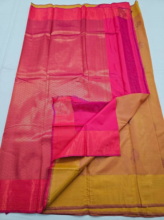 Kanchipuram Blended Trendy Fancy Silk Saree 231