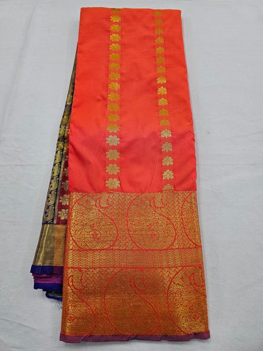 Kanchipuram Blended Trendy Fancy Silk Saree 236