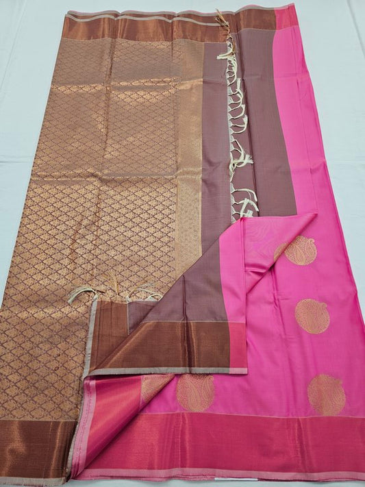 Kanchipuram Blended Trendy Fancy Silk Saree 237