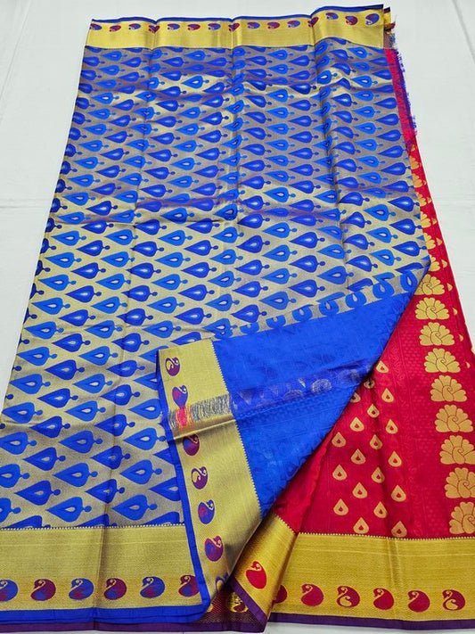 Kanchipuram Blended Trendy Fancy Silk Saree 239