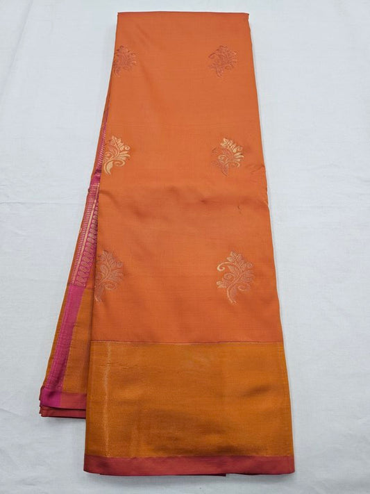 Kanchipuram Blended Trendy Fancy Silk Saree 240