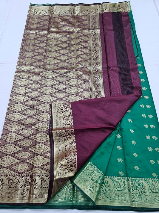 Kanchipuram Blended Trendy Fancy Silk Saree 247