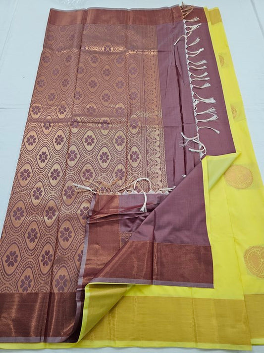 Kanchipuram Blended Trendy Fancy Silk Saree 249
