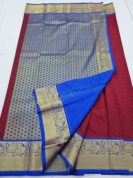 Kanchipuram Blended Trendy Fancy Silk Saree 254