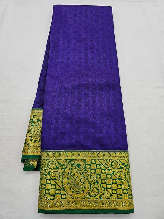 Kanchipuram Blended Trendy Fancy Silk Saree 255