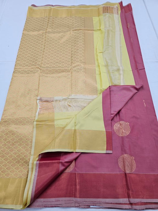 Kanchipuram Blended Trendy Fancy Silk Saree 256