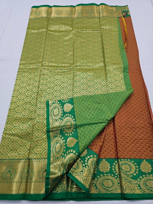 Kanchipuram Blended Trendy Fancy Silk Saree 259