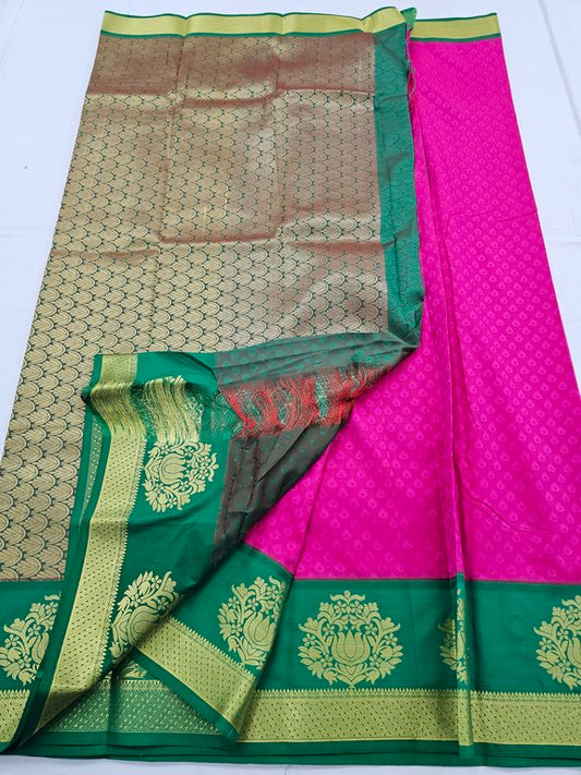 Kanchipuram Blended Trendy Fancy Silk Saree 266