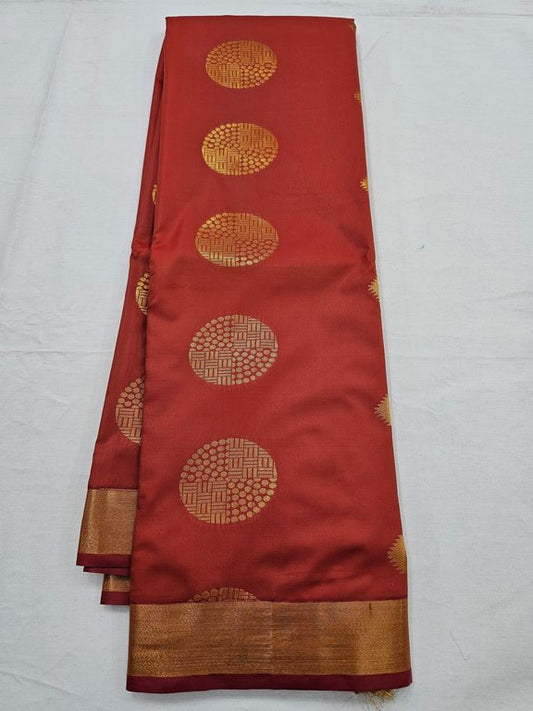 Kanchipuram Blended Trendy Fancy Silk Saree 268
