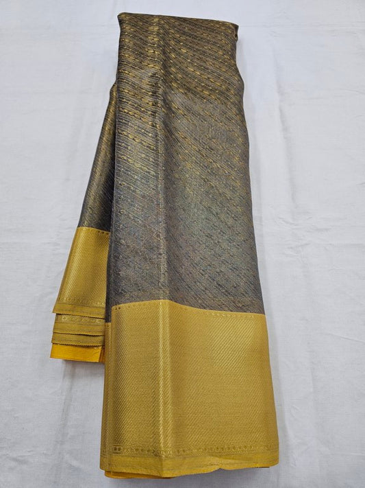 Kanchipuram Blended Trendy Fancy Silk Saree 284