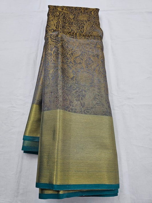 Kanchipuram Blended Trendy Fancy Silk Saree 285