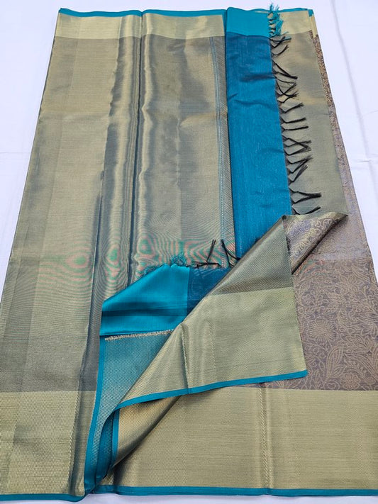 Kanchipuram Blended Trendy Fancy Silk Saree 285