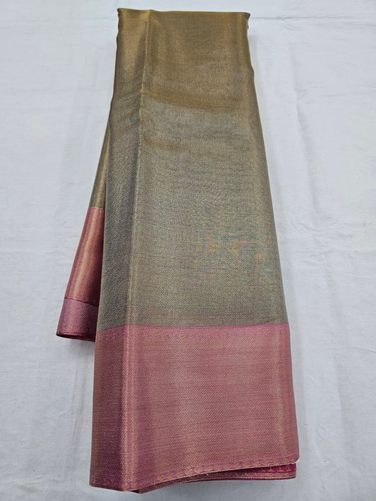 Kanchipuram Blended Trendy Fancy Silk Saree 286