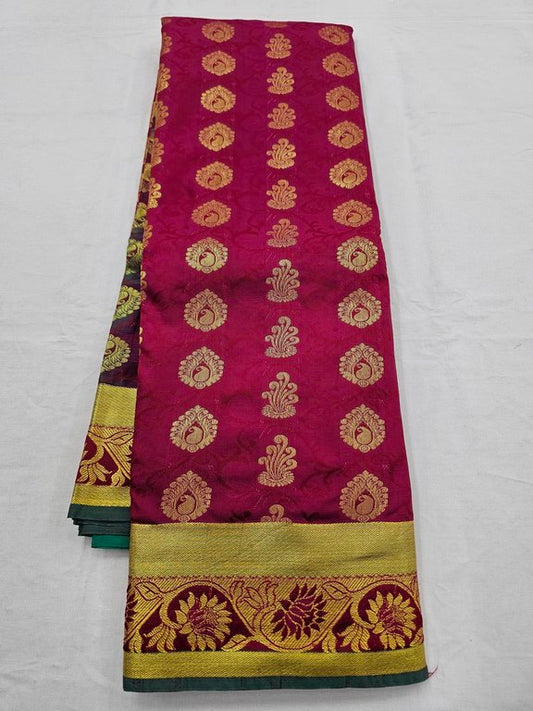 Kanchipuram Blended Trendy Fancy Silk Saree 297