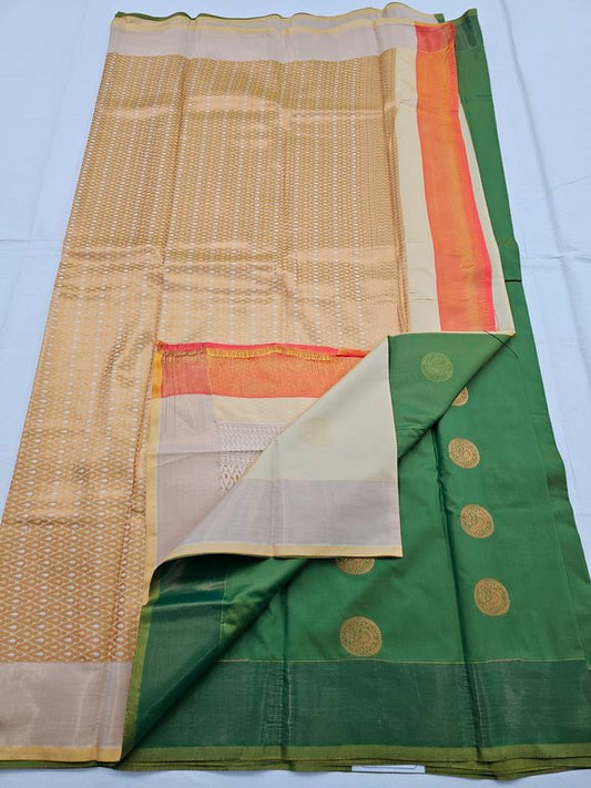Kanchipuram Blended Trendy Fancy Silk Saree 298