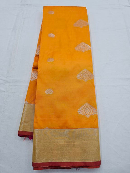 Kanchipuram Blended Trendy Fancy Silk Saree 304