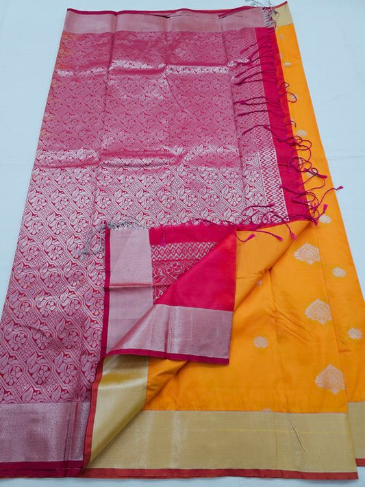 Kanchipuram Blended Trendy Fancy Silk Saree 304