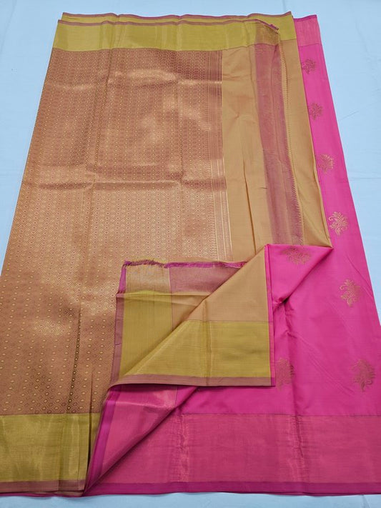 Kanchipuram Blended Trendy Fancy Silk Saree 305