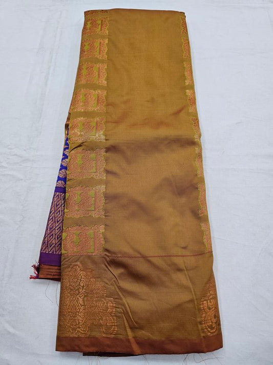 Kanchipuram Blended Trendy Fancy Silk Saree 306