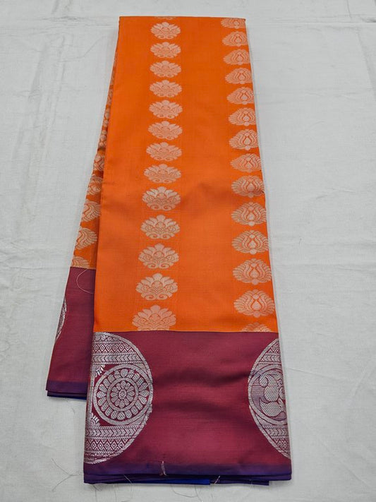 Kanchipuram Blended Trendy Fancy Silk Saree 307