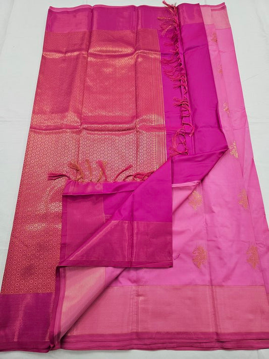 Kanchipuram Blended Trendy Fancy Silk Saree 308