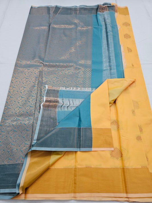 Kanchipuram Blended Trendy Fancy Silk Saree 309