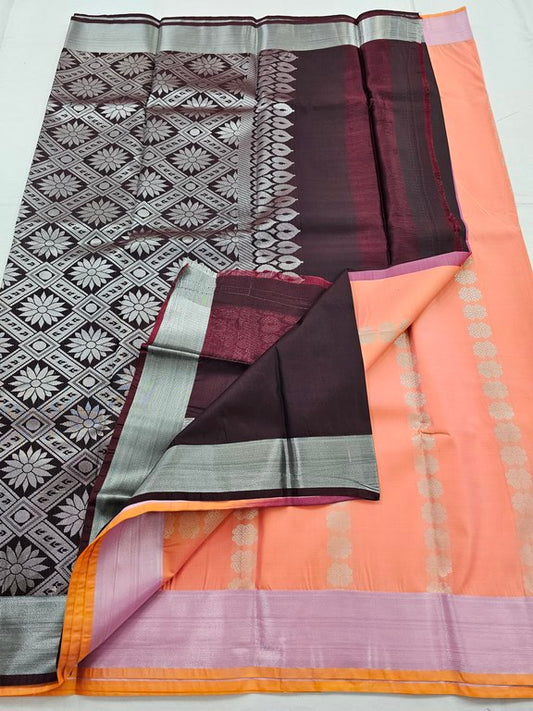 Kanchipuram Blended Trendy Fancy Silk Saree 310