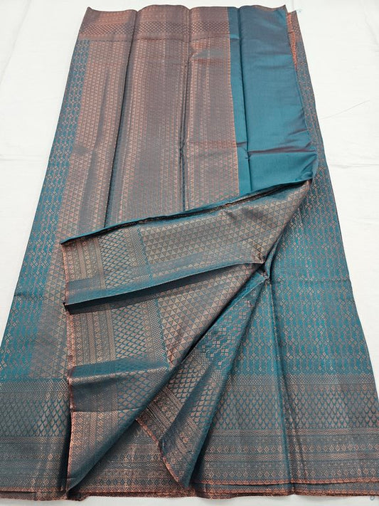 Kanchipuram Blended Trendy Fancy Silk Saree 311