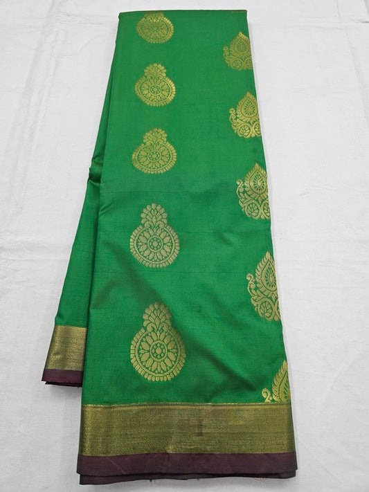 Kanchipuram Blended Trendy Fancy Silk Saree 313