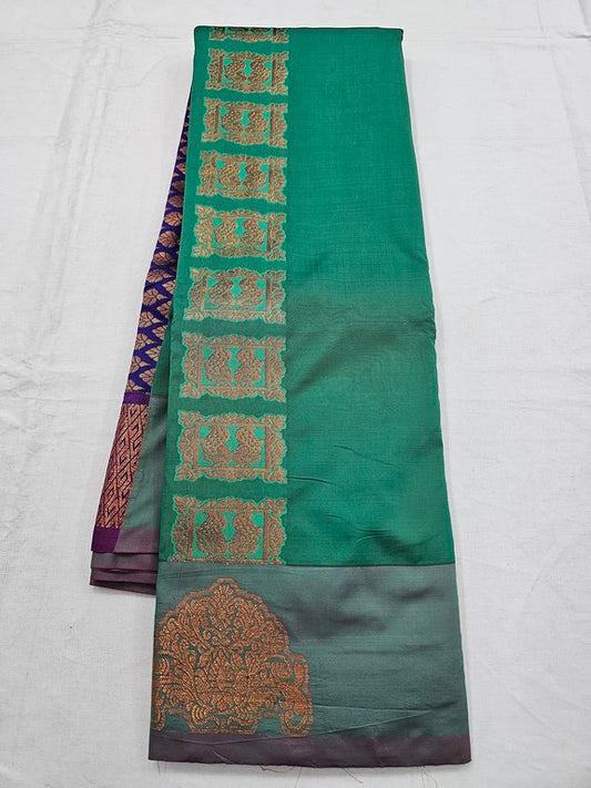 Kanchipuram Blended Trendy Fancy Silk Saree 315