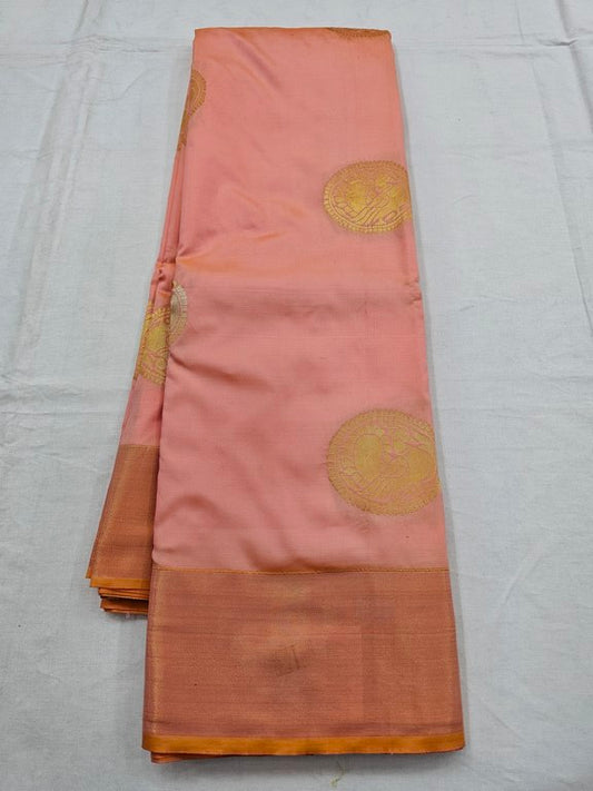 Kanchipuram Blended Trendy Fancy Silk Saree 318