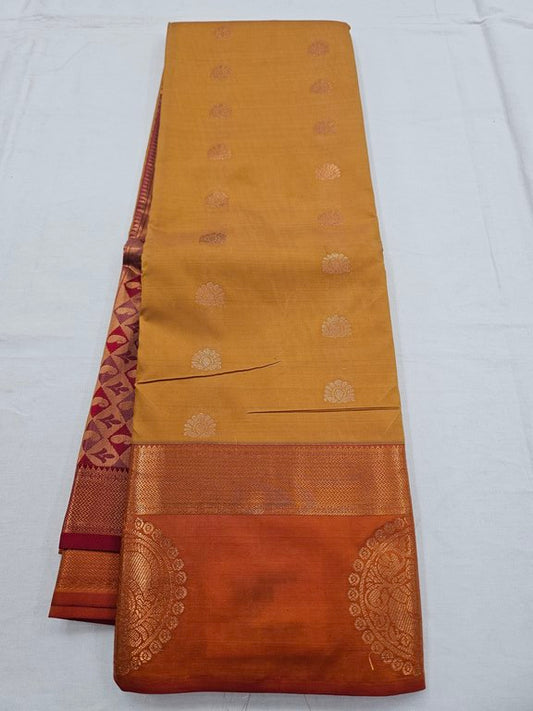 Kanchipuram Blended Trendy Fancy Silk Saree 322