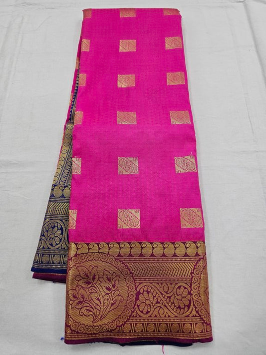 Kanchipuram Blended Trendy Fancy Silk Saree 325