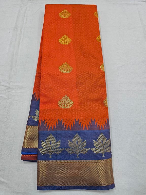 Kanchipuram Blended Trendy Fancy Silk Saree 331